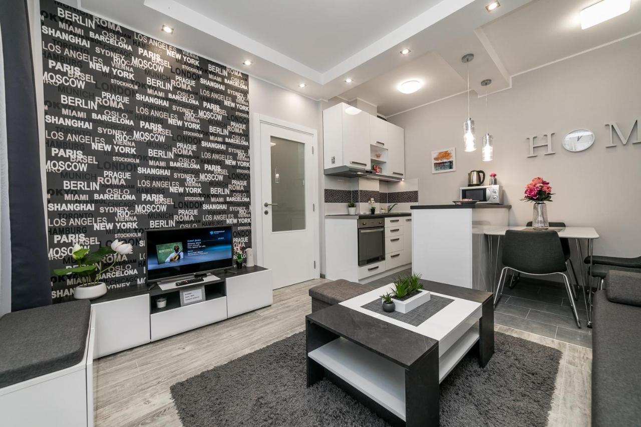 Ferienwohnung Gray Luxe Belgrad Exterior foto